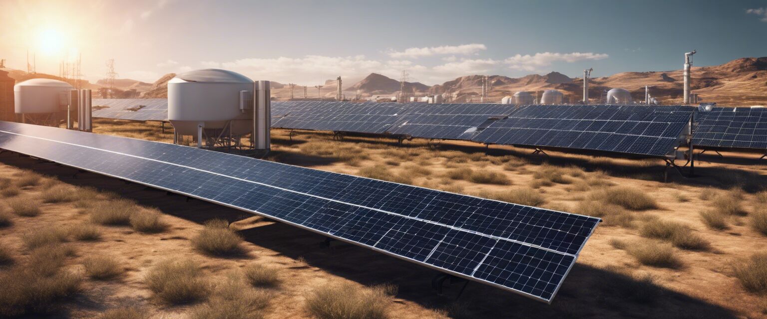 Display of solar-compatible power stations